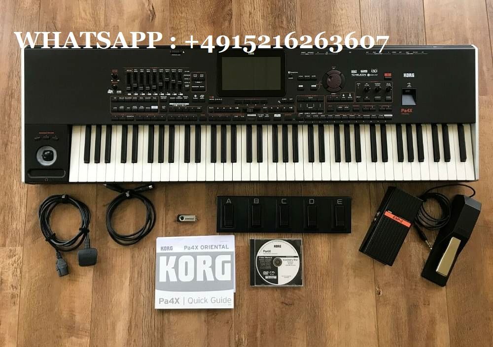 Yamaha Genos XXL- Tyros 5,4, Korg Pa4X, Ketron SD9